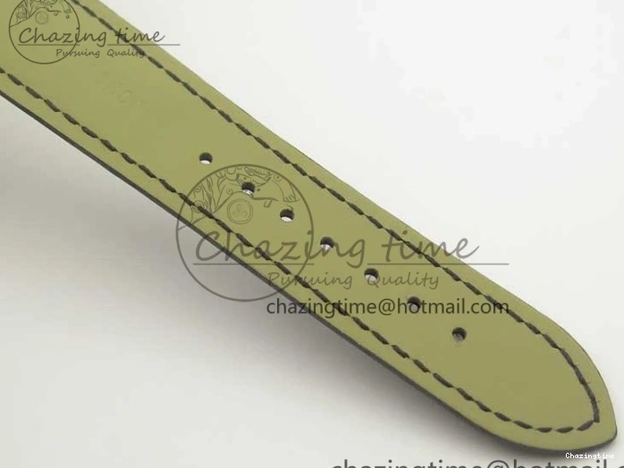 0111 De Ville YG MKF 1:1 Best Edition Silver Dial Diamonds Markers on Black Leather Strap MIYOTA 9015 V Flexible 8046